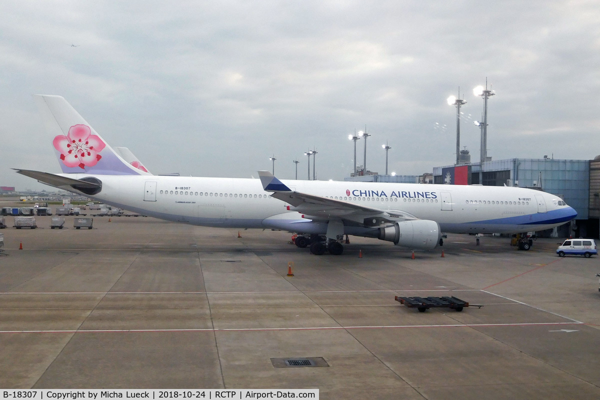 B-18307, 2005 Airbus A330-302 C/N 691, At Taipeh