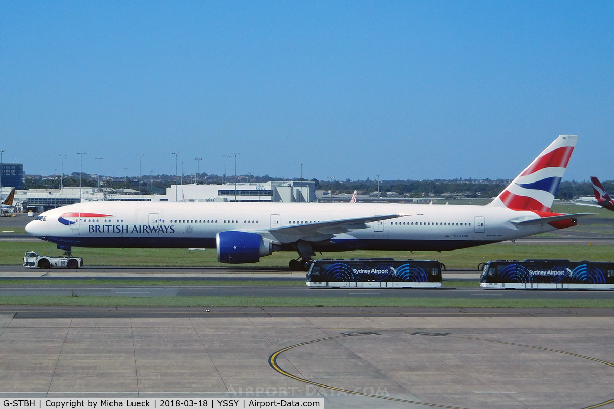 G-STBH, 2013 Boeing 777-336/ER C/N 38431, At Mascot