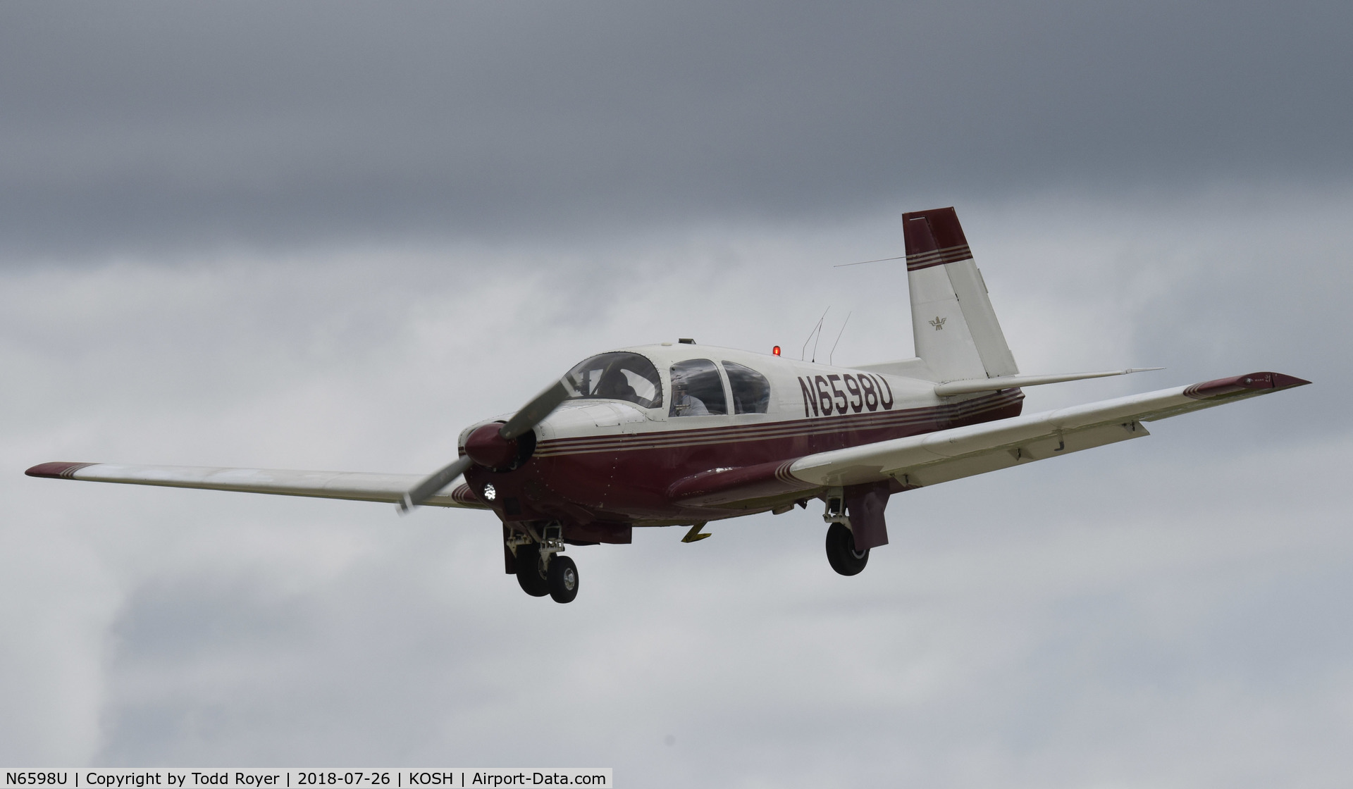N6598U, 1962 Mooney M20C Ranger C/N 2380, Airventure 2018
