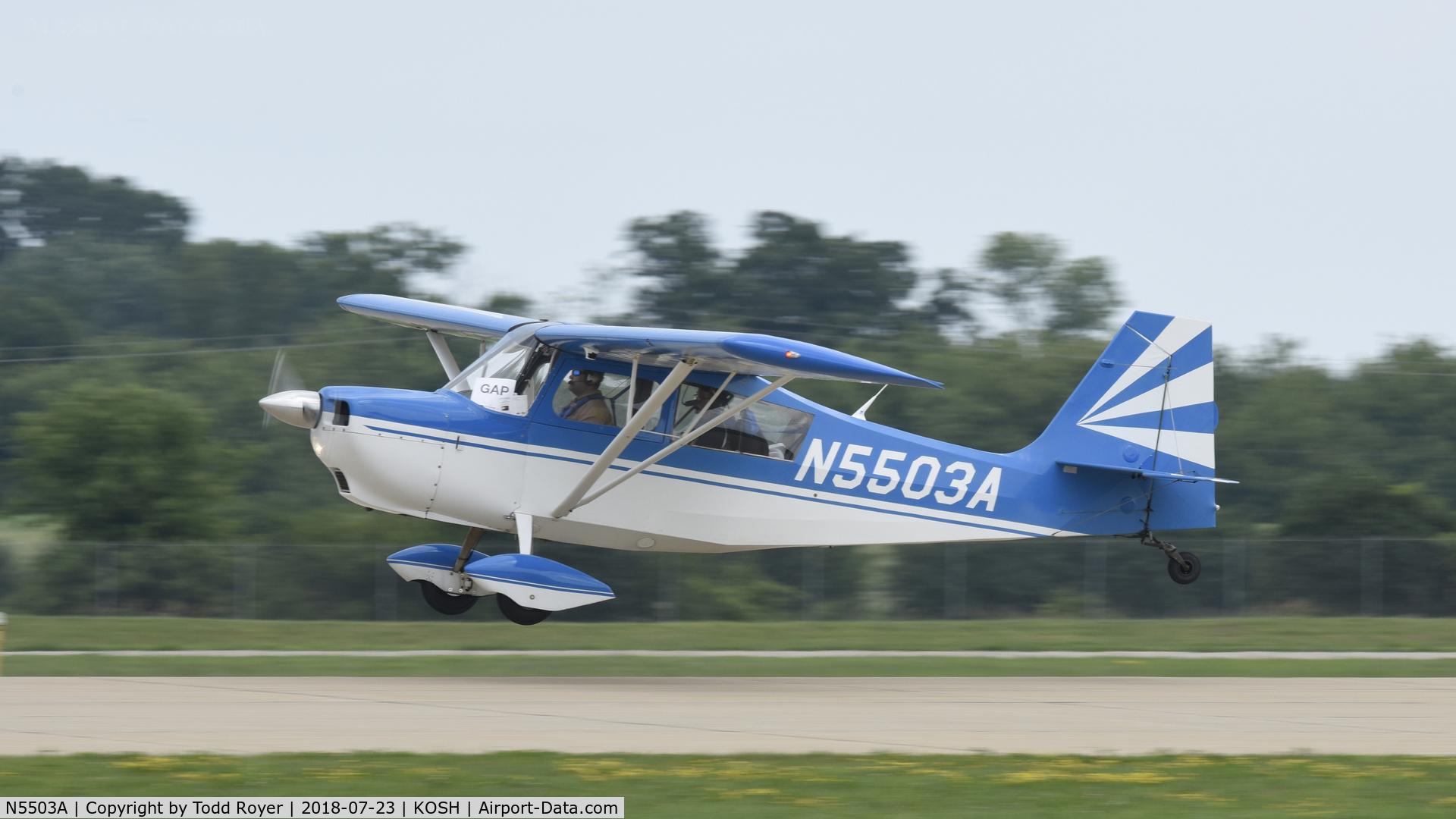 N5503A, 1978 Bellanca 8KCAB Decathlon C/N 411-78, Airventure 2018