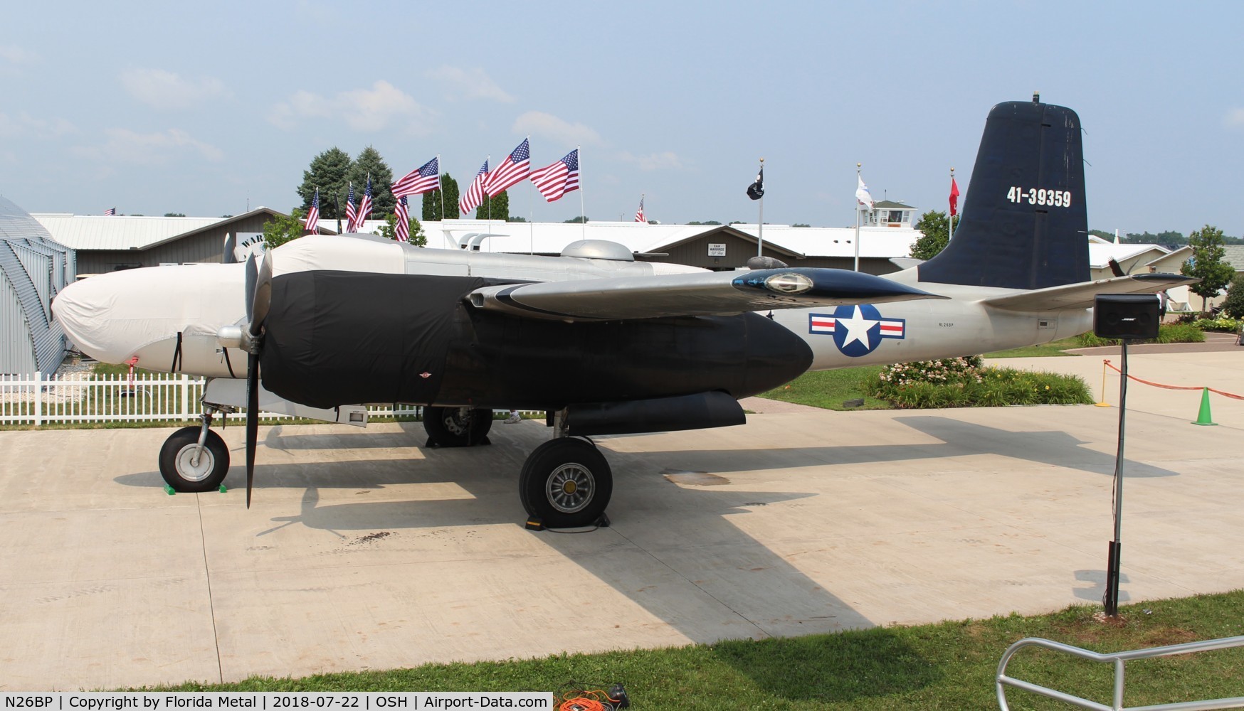 N26BP, 1944 Douglas A-26B Invader Invader C/N 7072, A-26B