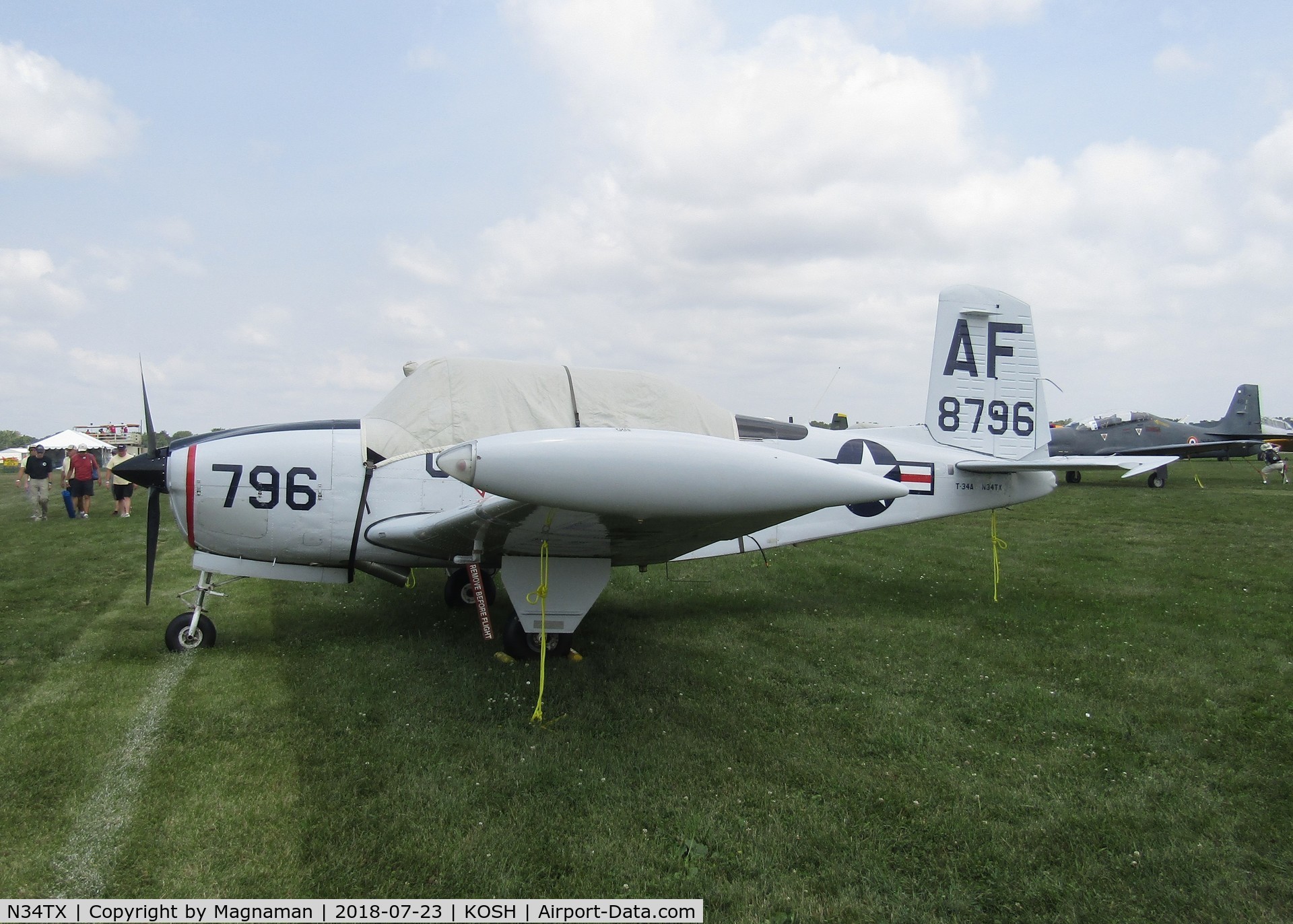 N34TX, Beech A45 C/N G-796, at EAA 18