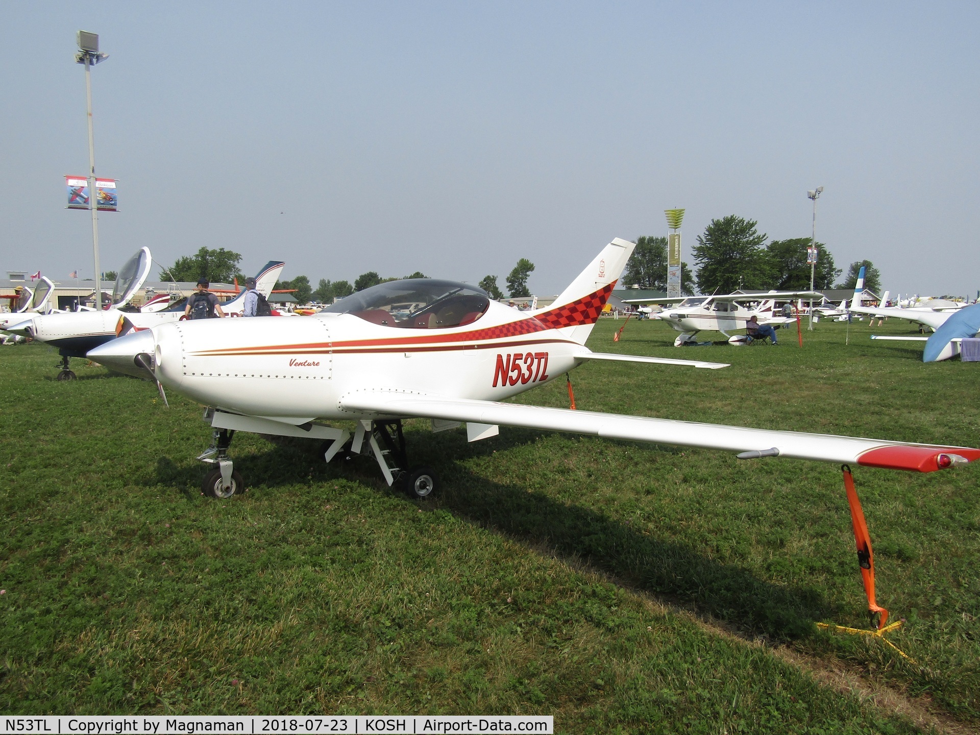 N53TL, 2007 Questair Venture C/N 88, at EAA 18