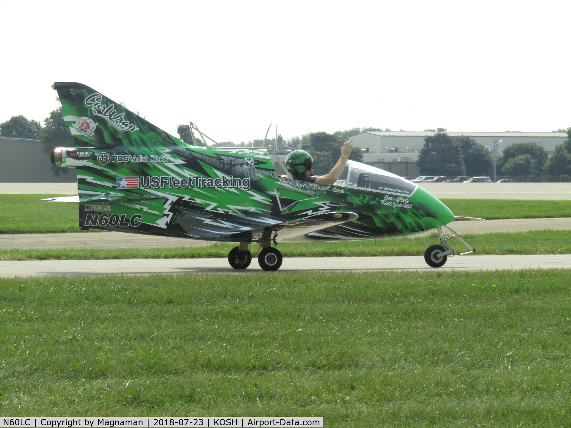 N60LC, 2010 Bede BD-5J Acrostar Jet C/N 2010701, microjet at EAA 18