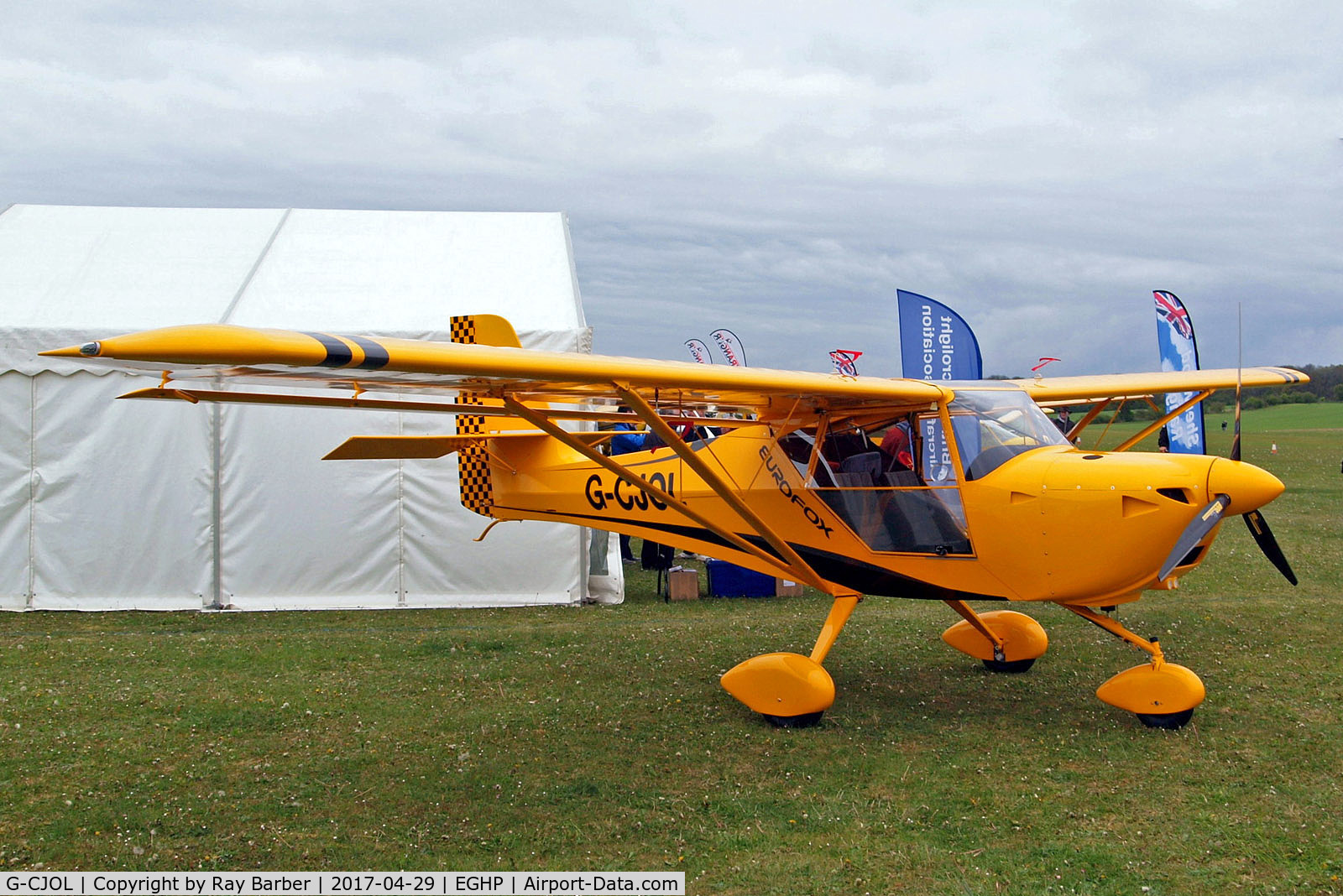 G-CJOL, 2017 Aeropro Eurofox 3K C/N 50416, G-CJOL   Aeropro Eurofox 3K [50416] Popham~G 29/04/2017