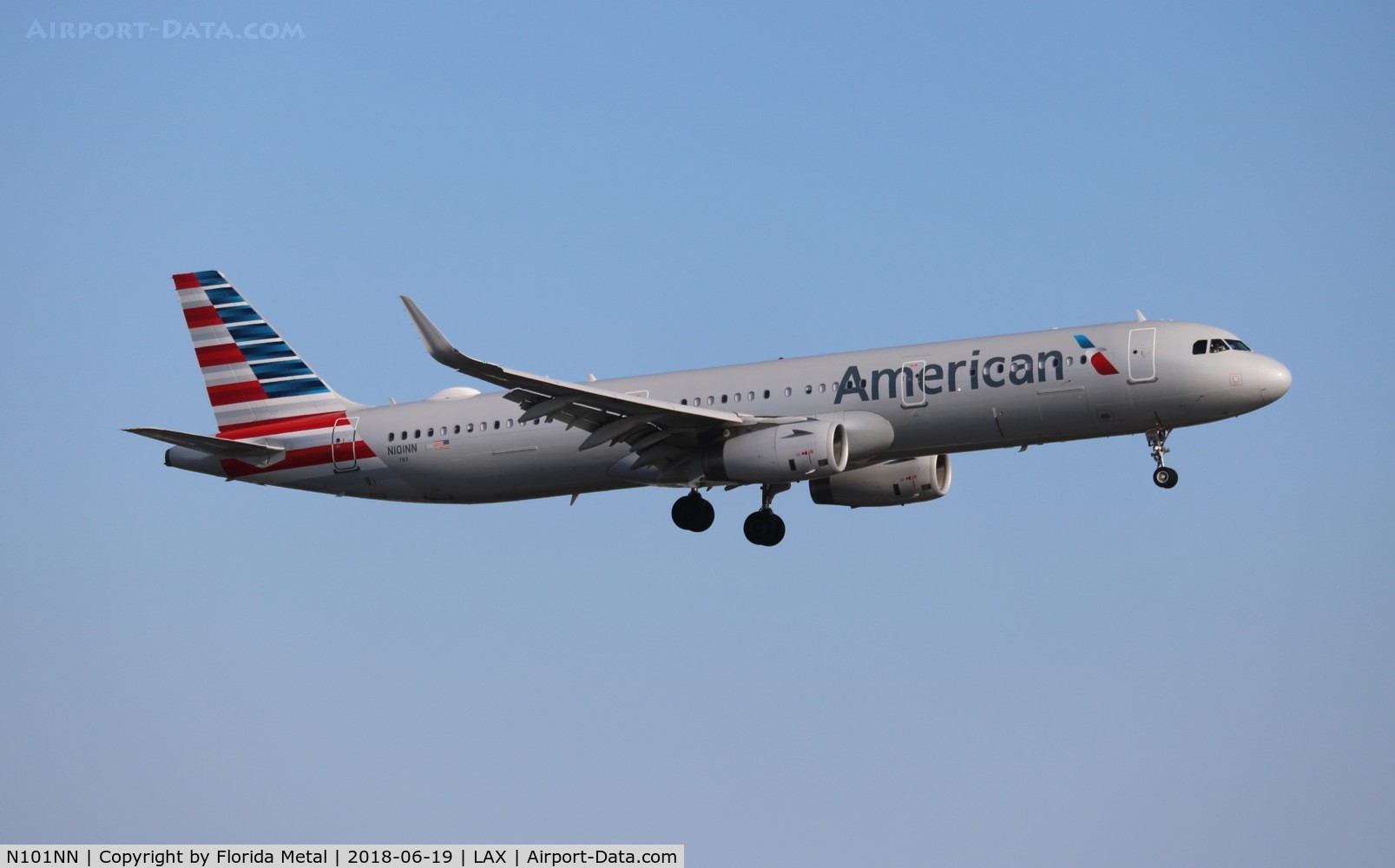 N101NN, 2013 Airbus A321-231 C/N 5834, American