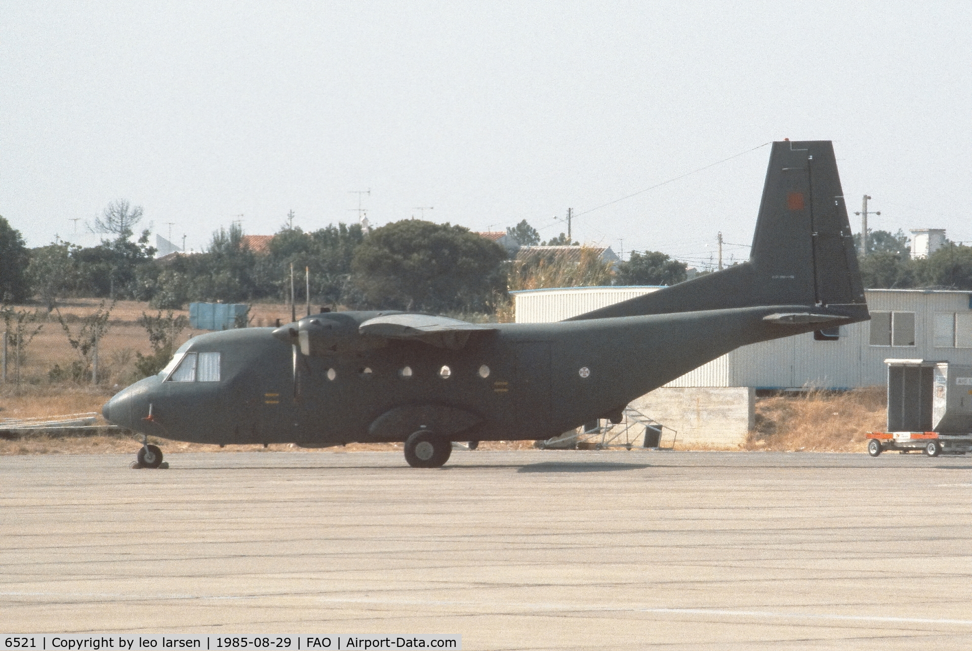 6521, 1976 CASA 212-100 Aviocar C/N 56, Faro 29.8.1985