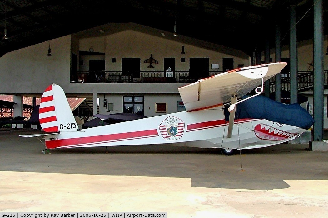G-215, Schweitzer SGU 2-22 C/N Not found G-125, G-215   Schweizer SGU-2-22 [Unknown] (Indonesian Air Force) Jakarta-Pondok Cabe~PK 25/10/2006