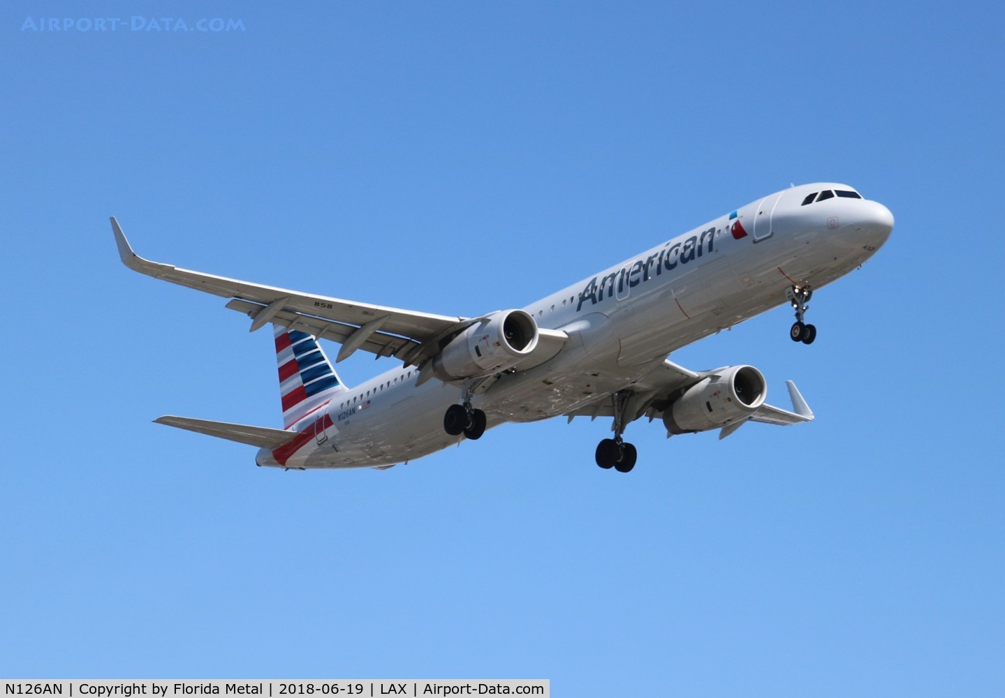 N126AN, 2014 Airbus A321-231 C/N 6313, American