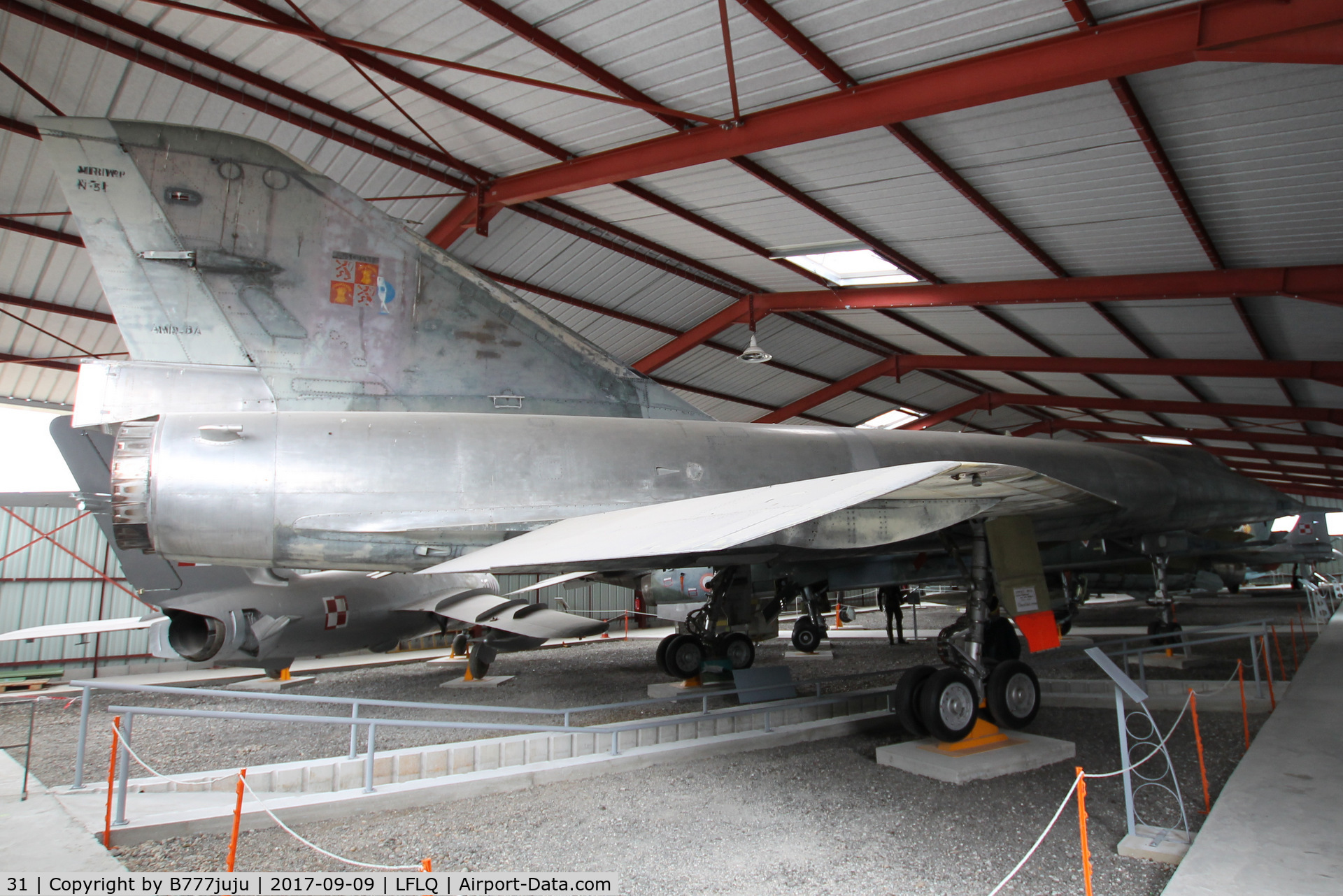 31, Dassault Mirage IVP C/N 31, on display