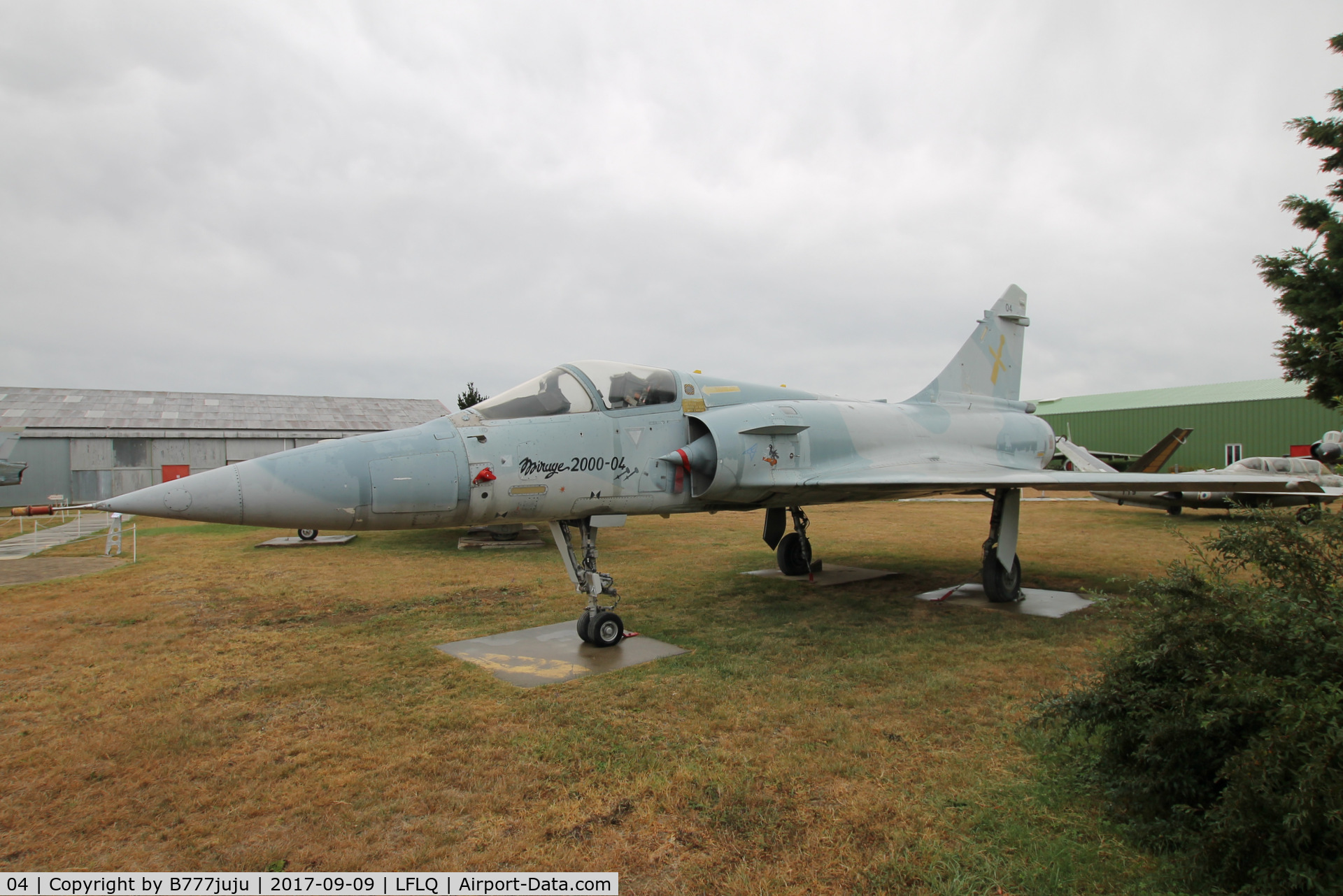 04, Dassault Mirage 2000 C/N 04, on display