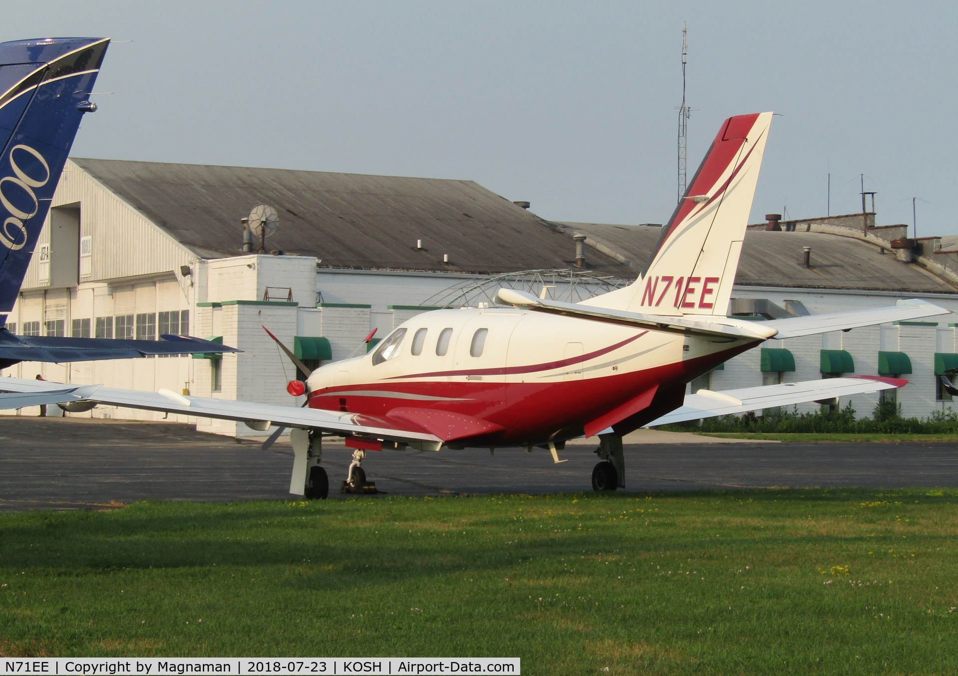 N71EE, 2005 Socata TBM-700 C/N 343, at EAA 18