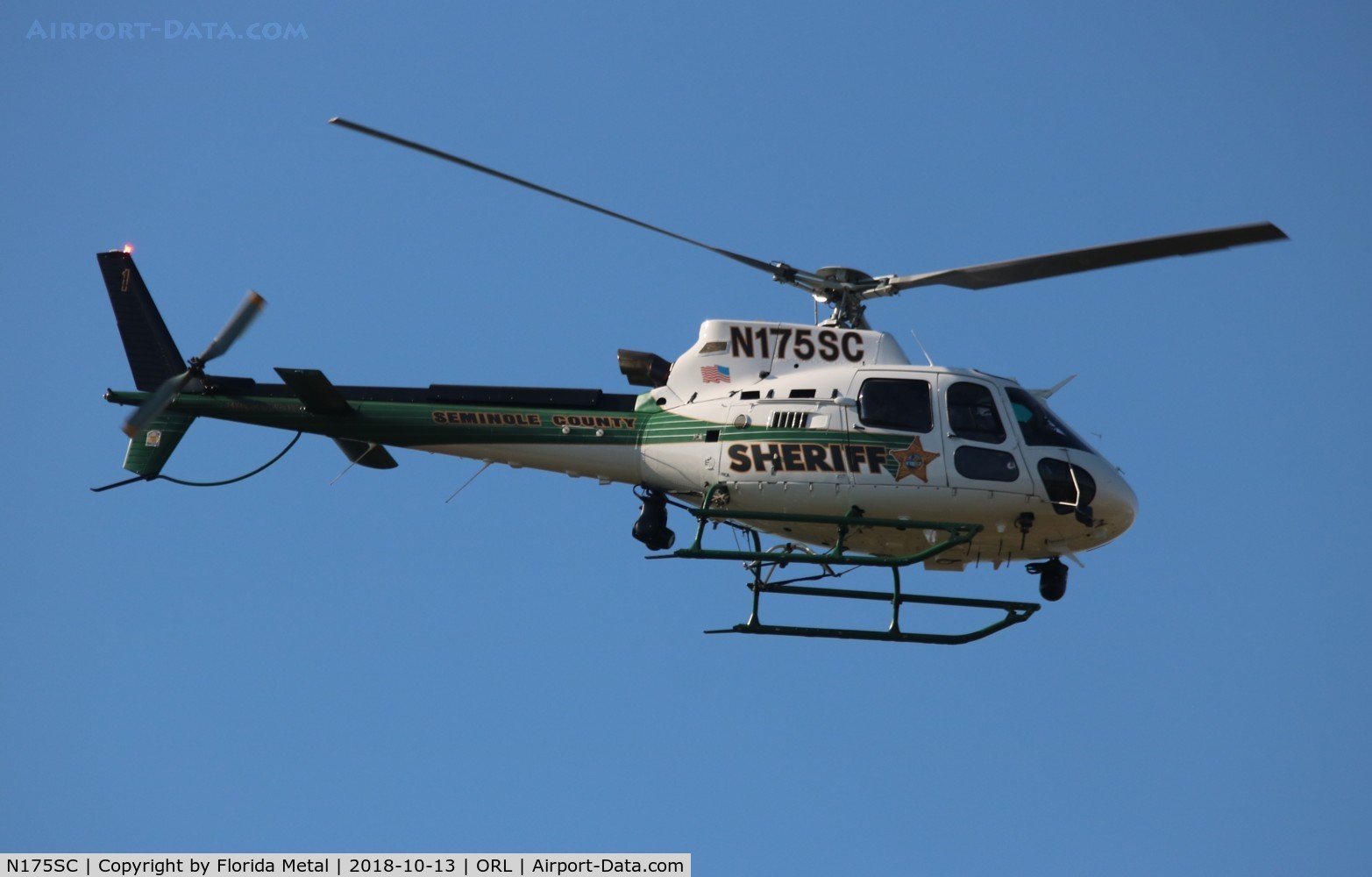 N175SC, 2004 Eurocopter EC-120B Colibri C/N 1376, Seminole County Sheriff