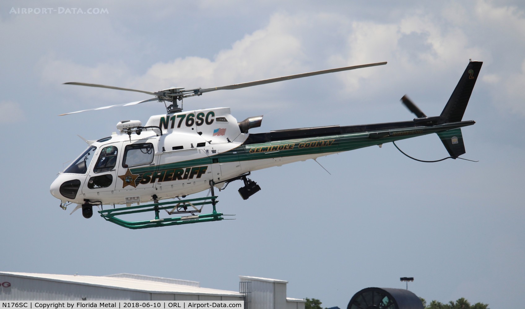 N176SC, 2013 Eurocopter AS-350B-3 Ecureuil Ecureuil C/N 7708, Seminole County Sheriff