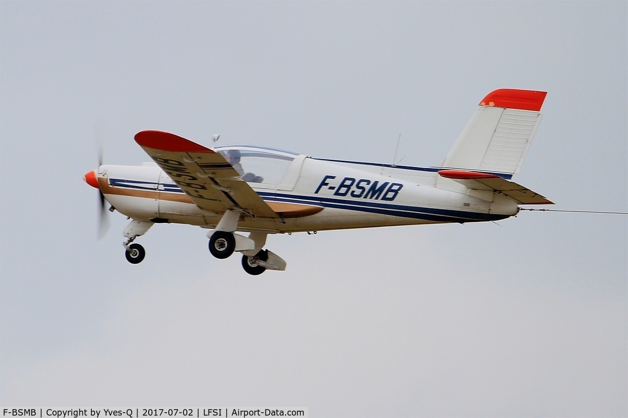 F-BSMB, , Socata MS-893A Rallye Commodore 180, Take off rwy 29, St Dizier-Robinson Air Base 113 (LFSI)