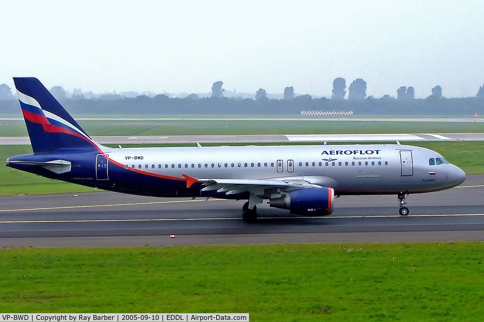 VP-BWD, 2003 Airbus A320-214 C/N 2116, VP-BWD   Airbus A320-214 [2116] (Aeroflot Russian Airlines) Dusseldorf Int'l~D 10/09/2005