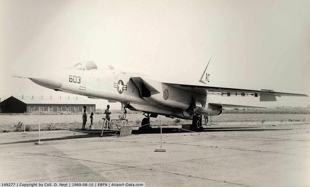 149277, 1962 North American RA-5C Vigilante C/N NA269-12, Koksijde airshow 1969.