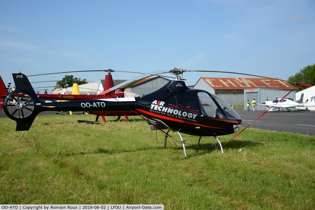 OO-ATO, 2015 Guimbal Cabri G2 C/N 1130, Parked