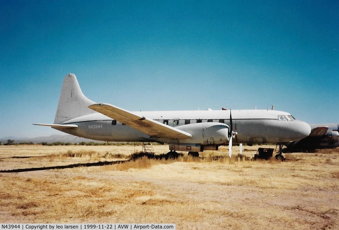 N43944, 1955 Convair C-131B Samaritan C/N 254, Avra Vally 22.11.1999