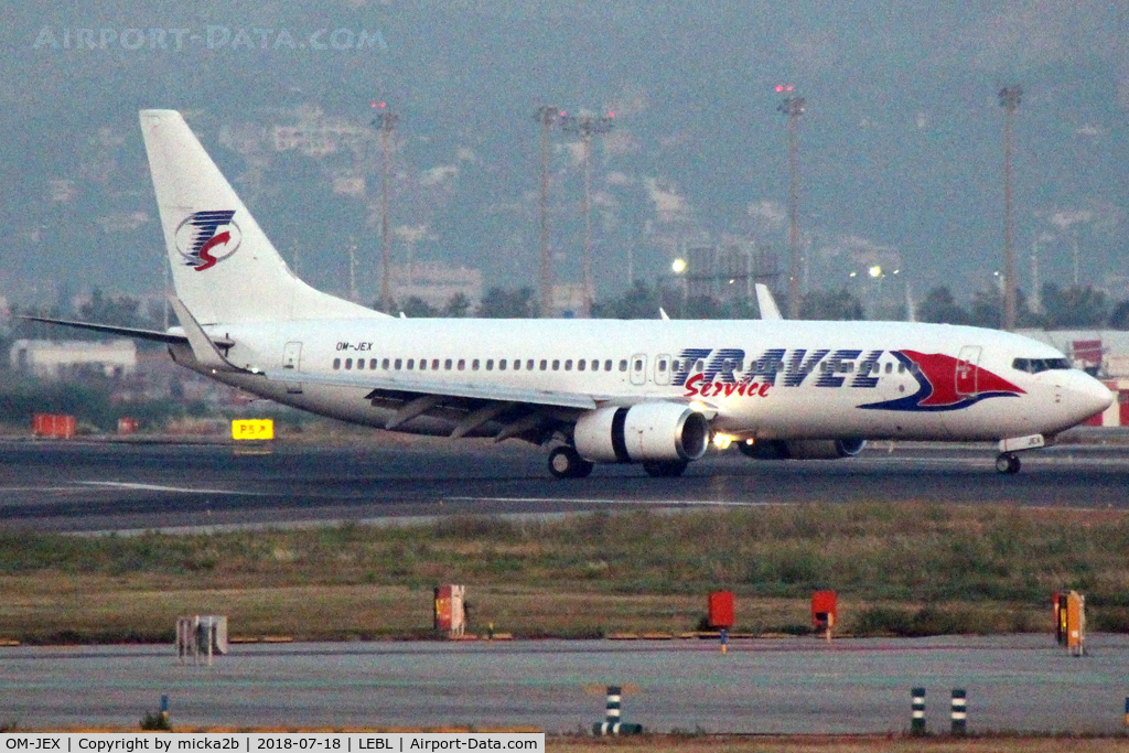 OM-JEX, 2001 Boeing 737-8AS C/N 29932, Taxiing