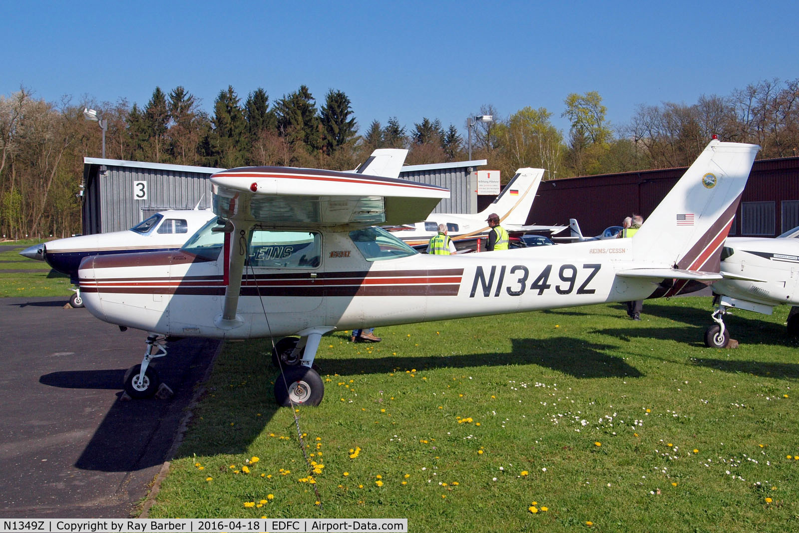 N1349Z, 1981 Reims F152 C/N 1879, N1349Z   R/Cessna F.152 [1879] Aschaffenburg-Grossostheim~D 18/04/2016