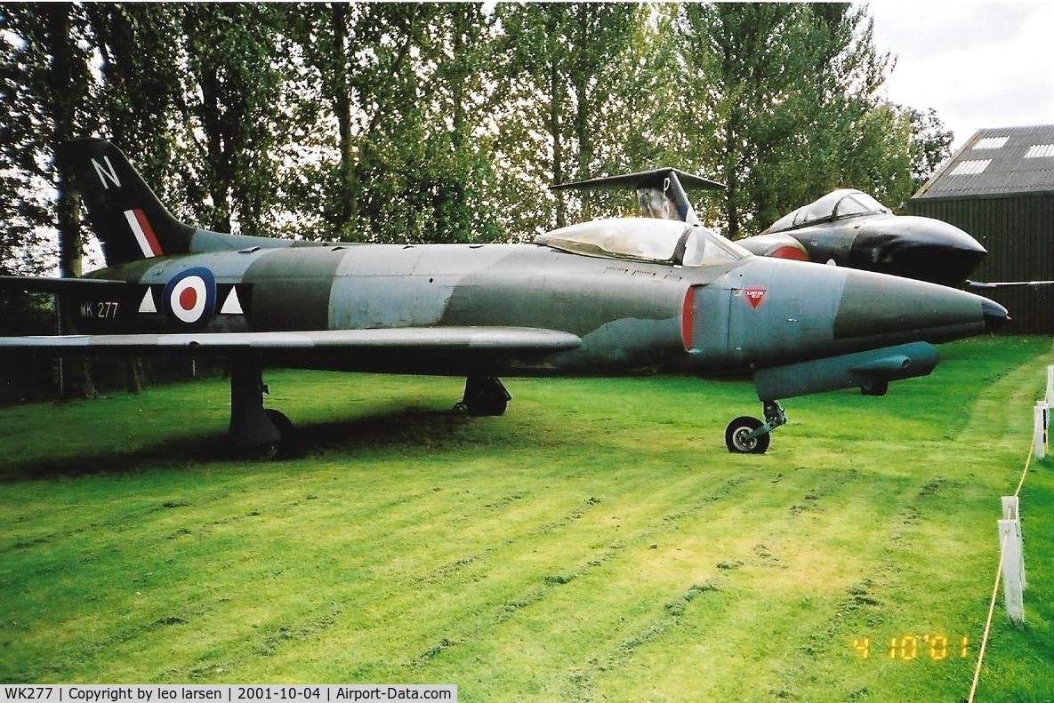 WK277, Supermarine Swift FR.5 C/N Not found WK277, Newark Museum 4.100.2001