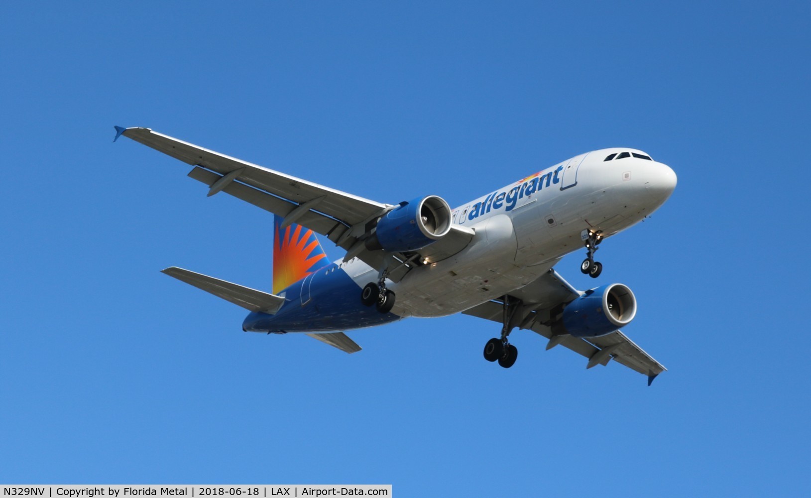 N329NV, 2006 Airbus A319-111 C/N 2876, Allegiant