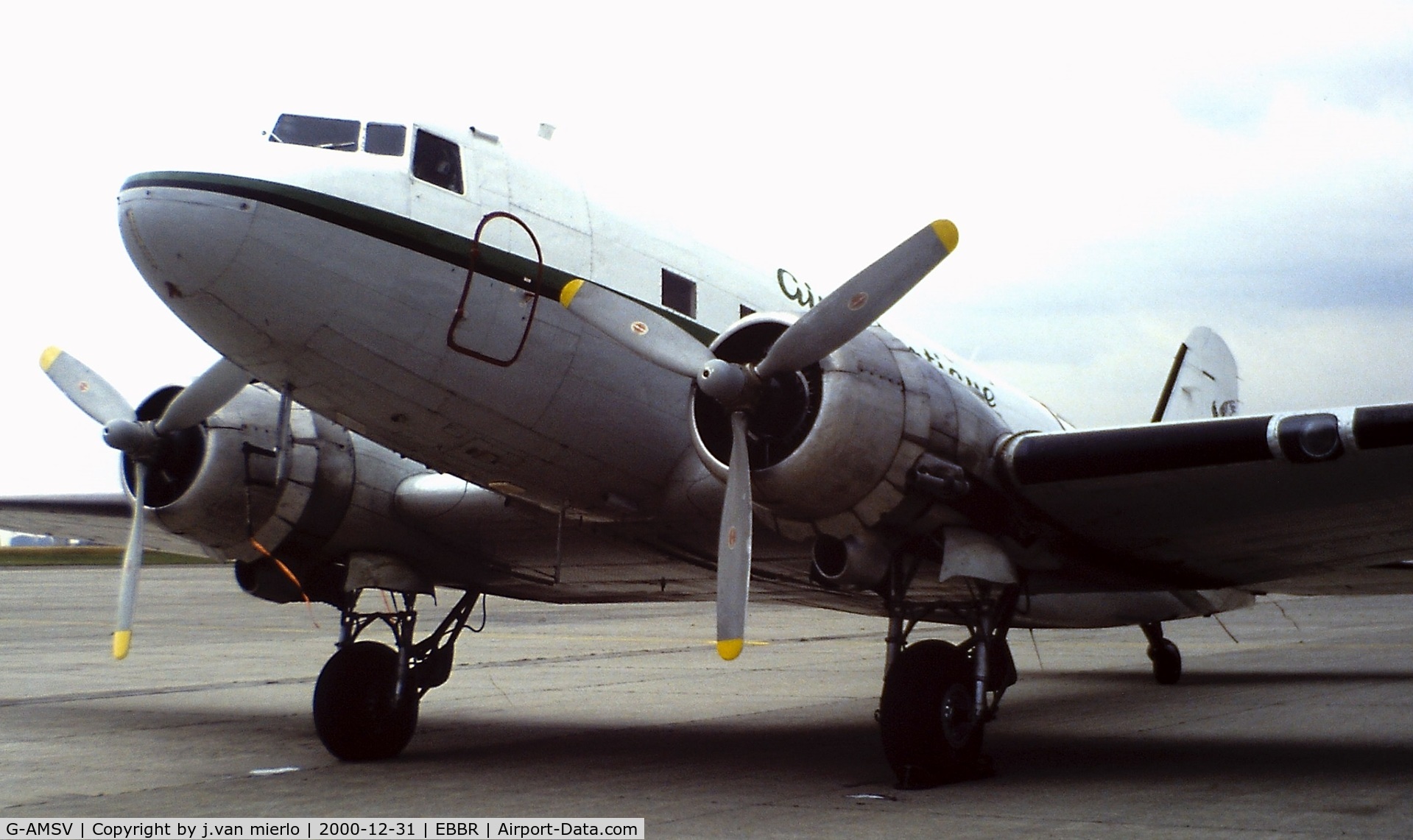 G-AMSV, 1944 Douglas DC-3A-467 (C-47B) C/N 16072, Brussels