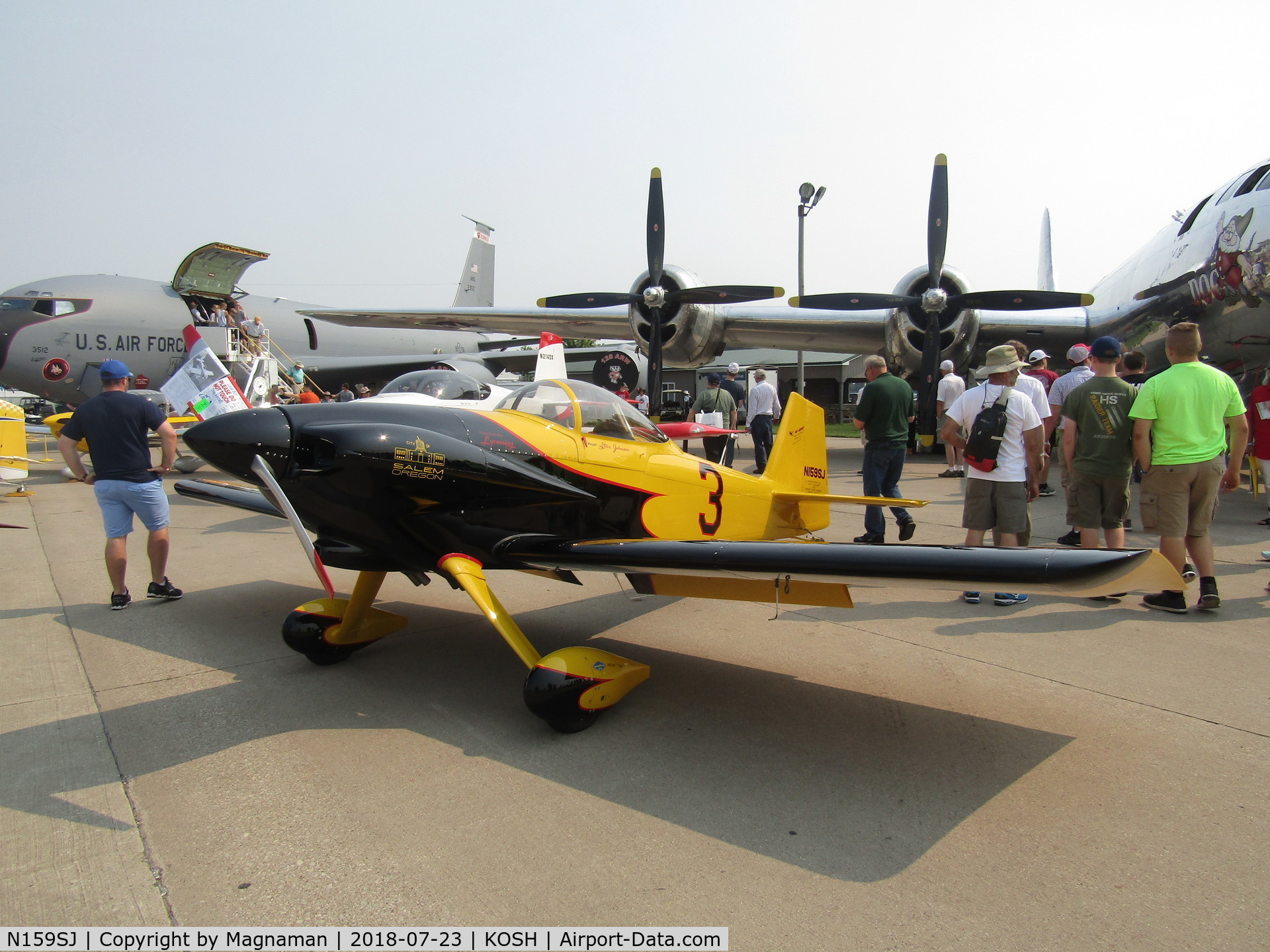 N159SJ, 2007 Vans RV-3B C/N 10159, at EAA 18