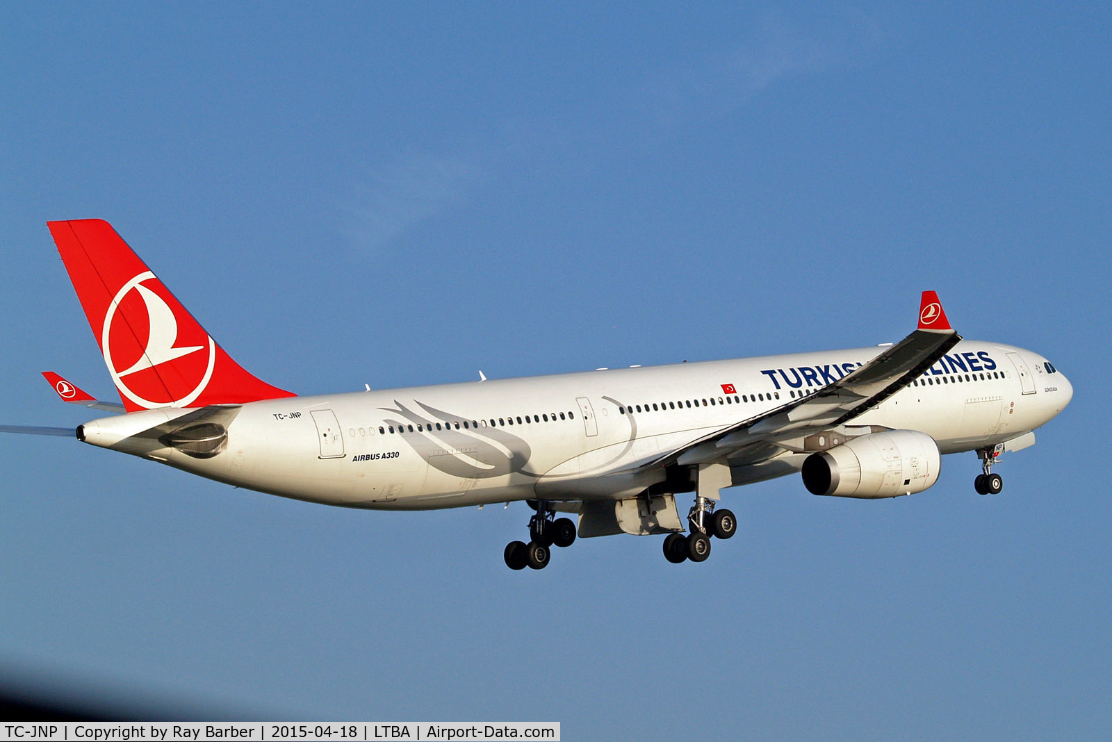 TC-JNP, 2012 Airbus A330-343 C/N 1307, TC-JNP   Airbus A330-343X [1307] (THY-Turkish Airlines) Istanbul-Ataturk~TC 18/04/2015