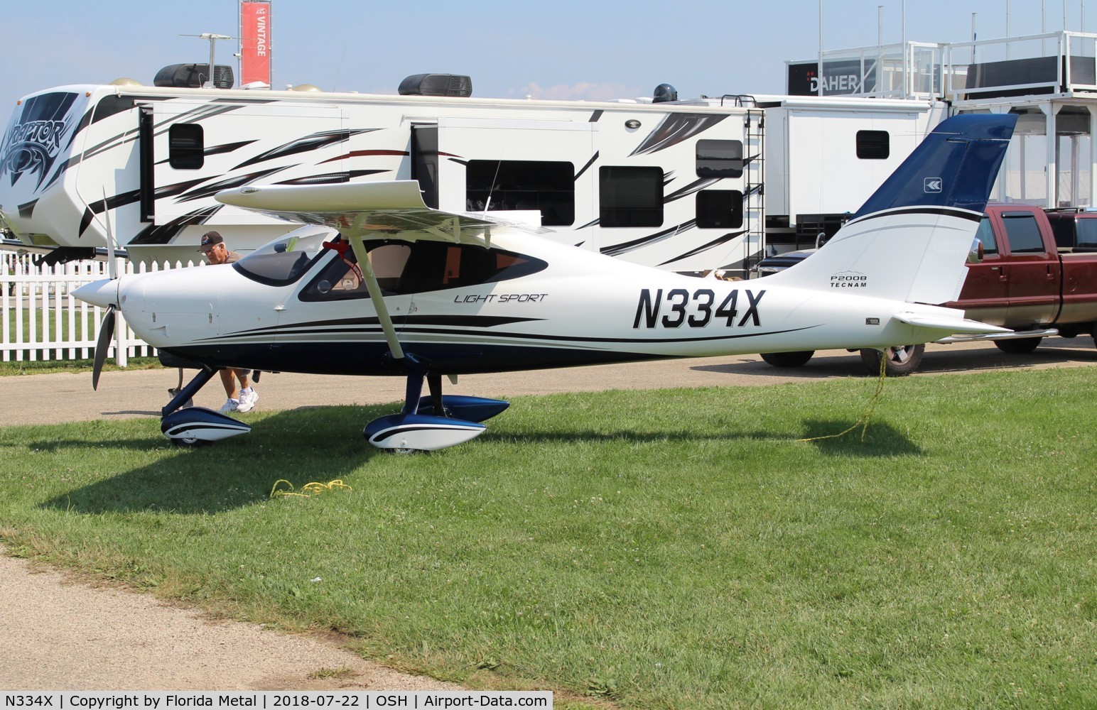 N334X, 2017 Tecnam P-2008 C/N 138, Tecna P2008