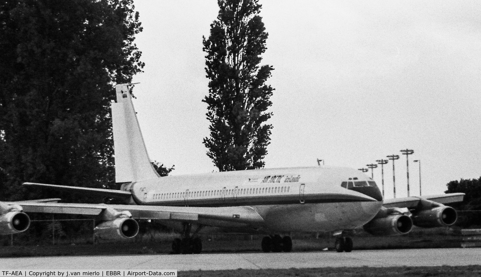 Aircraft Tf Aea 1964 Boeing 707 321c C N Photo By J Van Mierlo Photo Id Ac