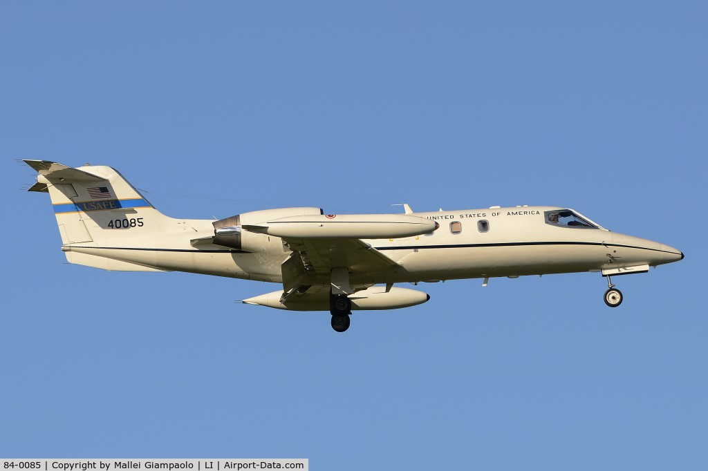 84-0085, 1984 Gates Learjet C-21A C/N 35A-531, 84-0085