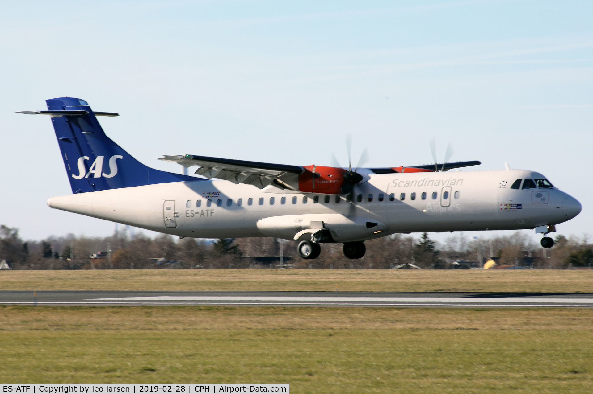 ES-ATF, 2013 ATR 72-600 (72-212A) C/N 1131, Copenhagen 28.2.2019 L/D R-04L