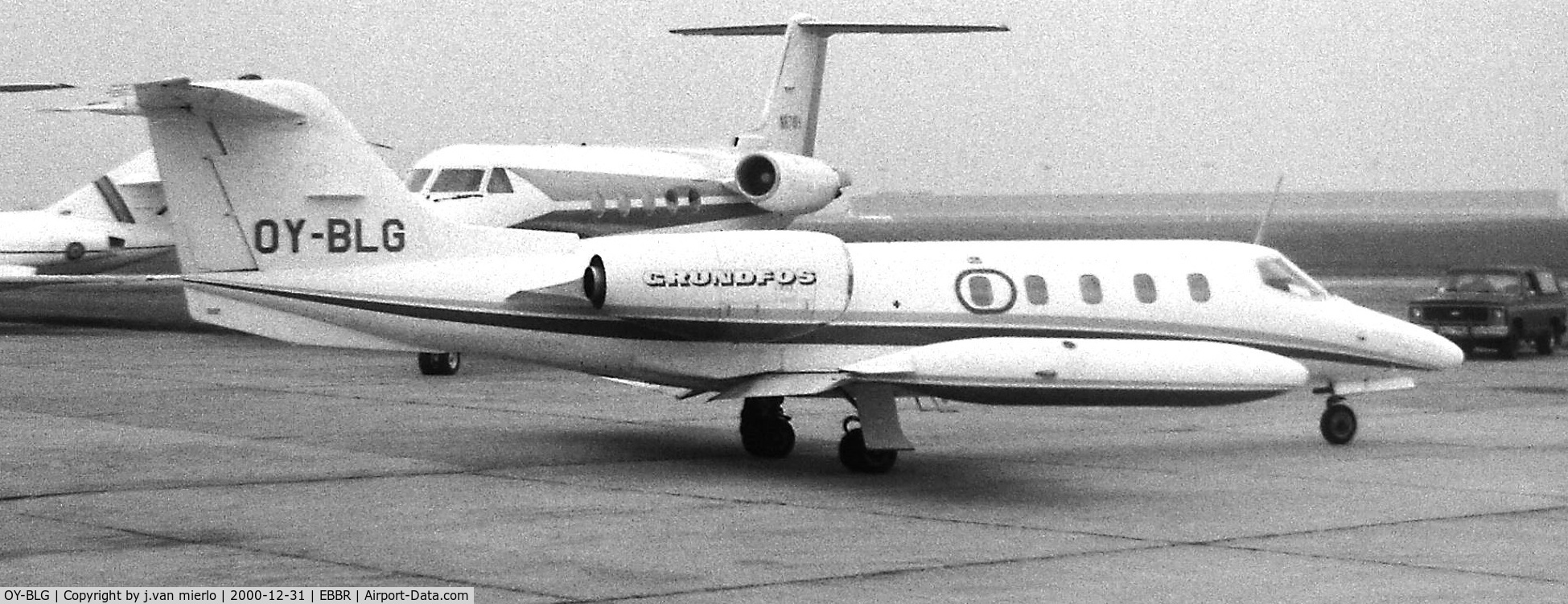 OY-BLG, 1975 Gates LearJet 35 C/N 35-022, Brussels G.A.T.
