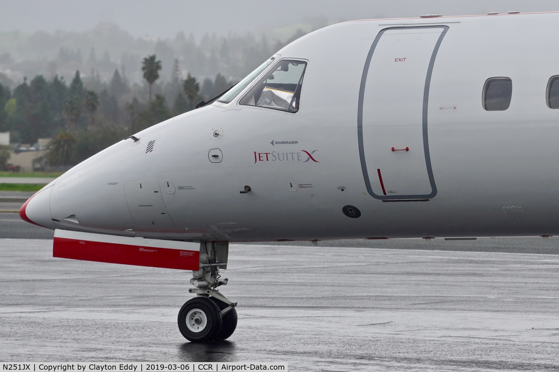 N251JX, 2000 Embraer ERJ-135LR (EMB-135LR) C/N 145235, Buchanan Field Concord California 2019.