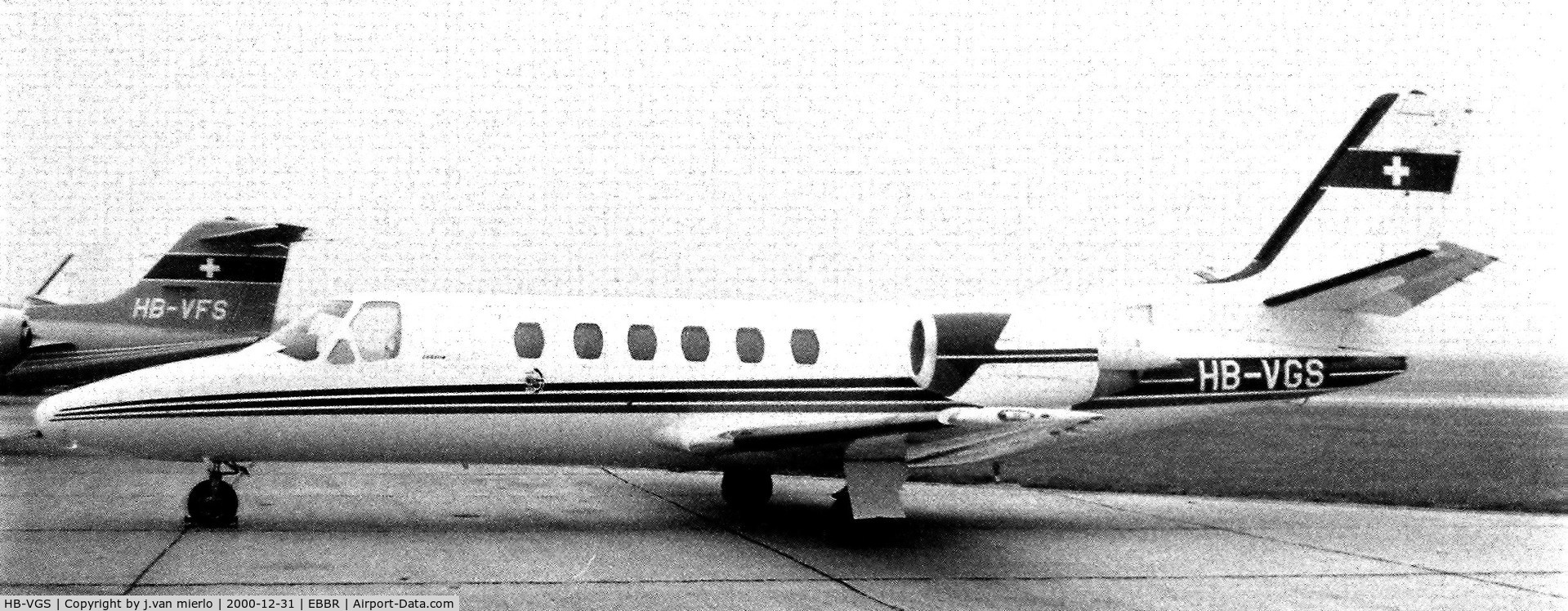 HB-VGS, 1980 Cessna 550 Citation II C/N 550-0183, Brussels G.A.T.