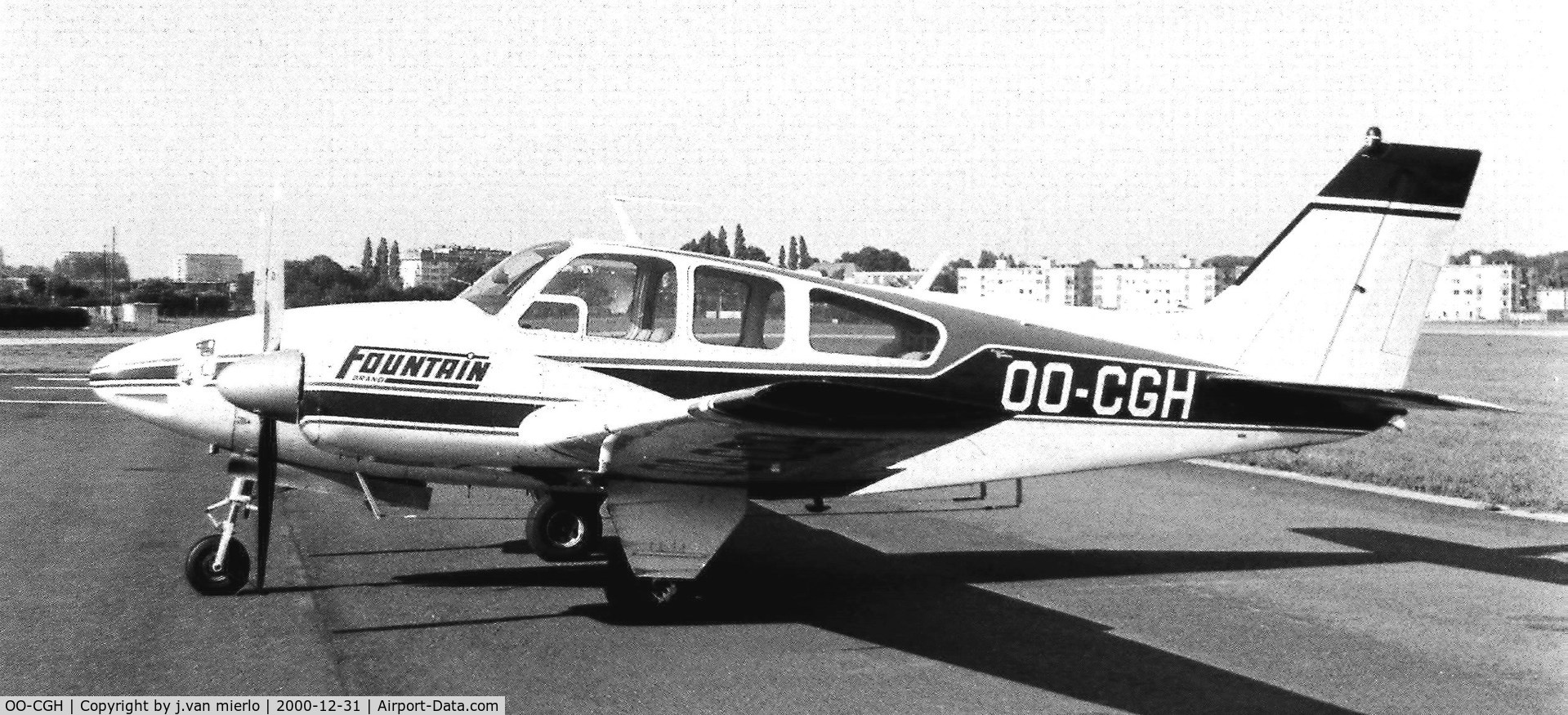 OO-CGH, 1964 Beechcraft 95-B55 Baron C/N TC-766, Belgium