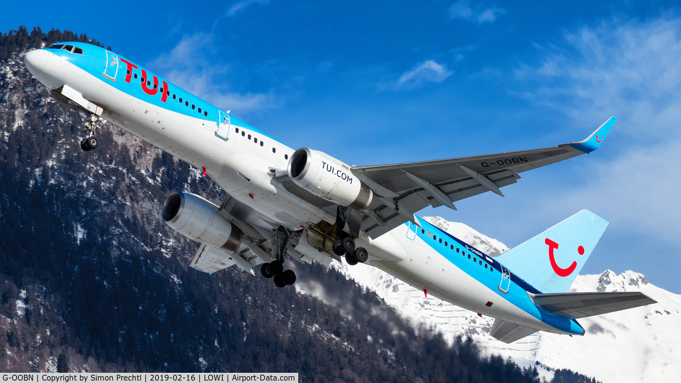 G-OOBN, 2000 Boeing 757-2G5 C/N 29379, G-OOBN @ Innsbruck Airport