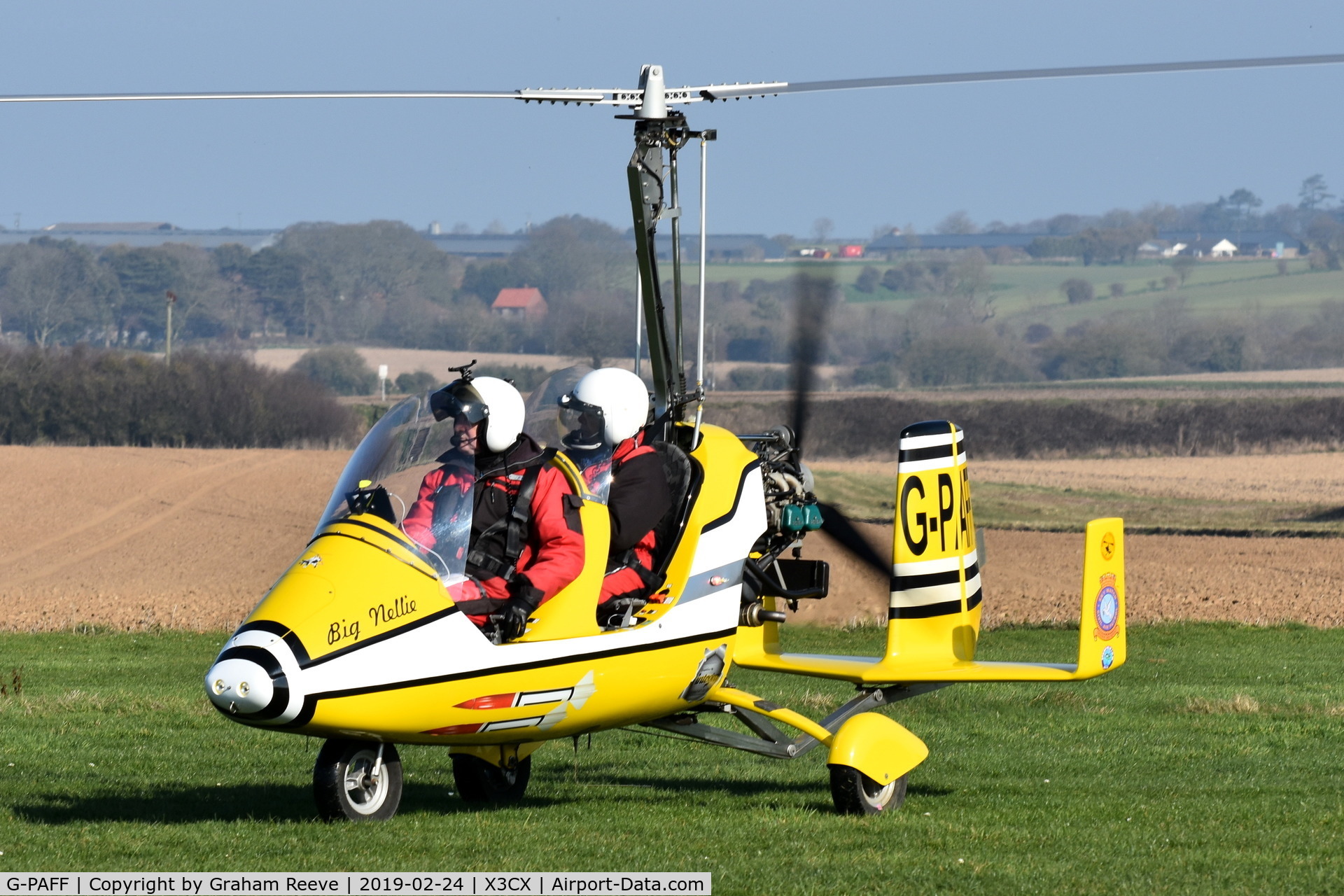 G-PAFF, 2011 Rotorsport UK MTOsport C/N RSUK/MTOS/039, On the ground at Northrepps.