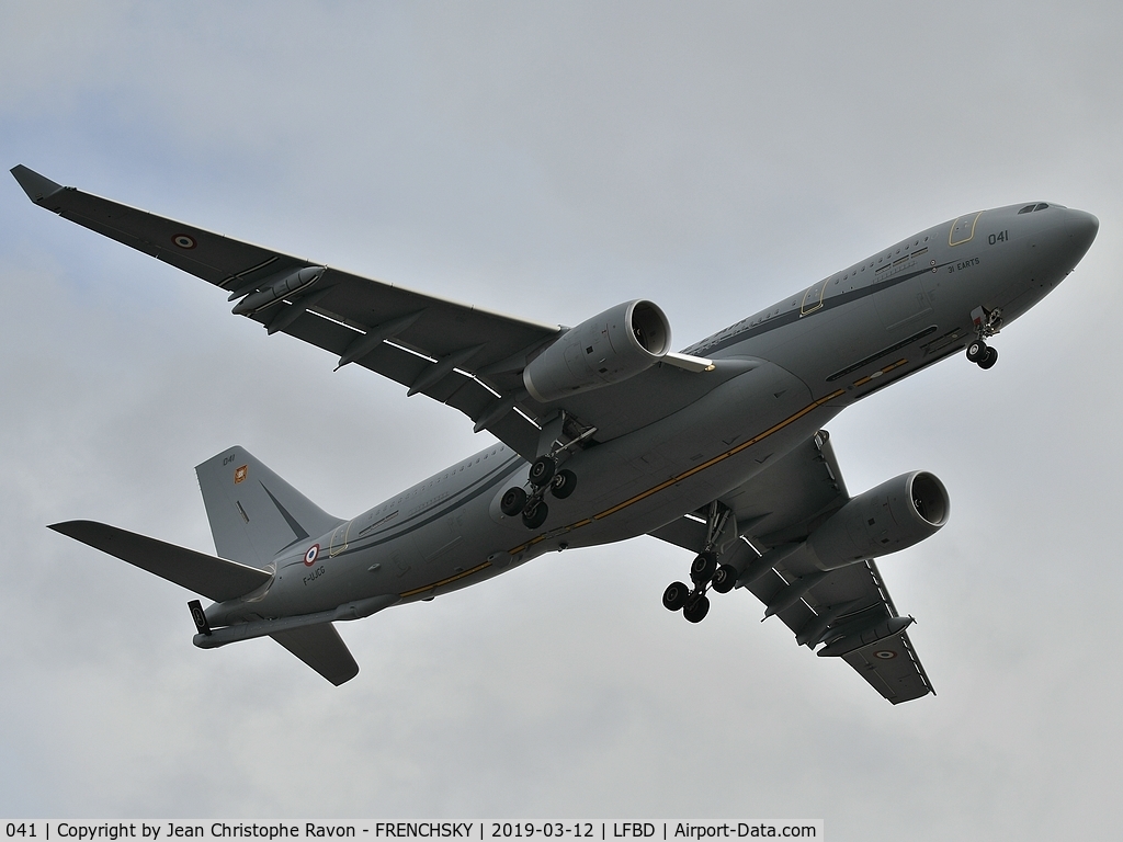 041, 2018 Airbus A330-203/MRTT Phénix C/N 1735, French Air Force 9180 touch and go runway 23