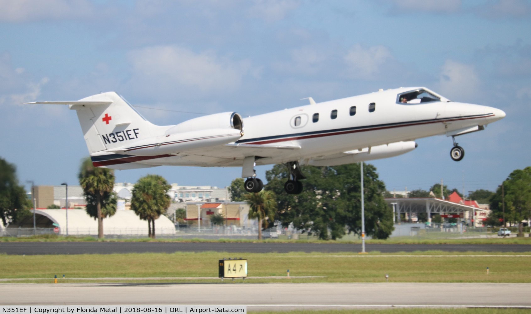 N351EF, 1977 Gates Learjet 35A C/N 125, Lear 35A