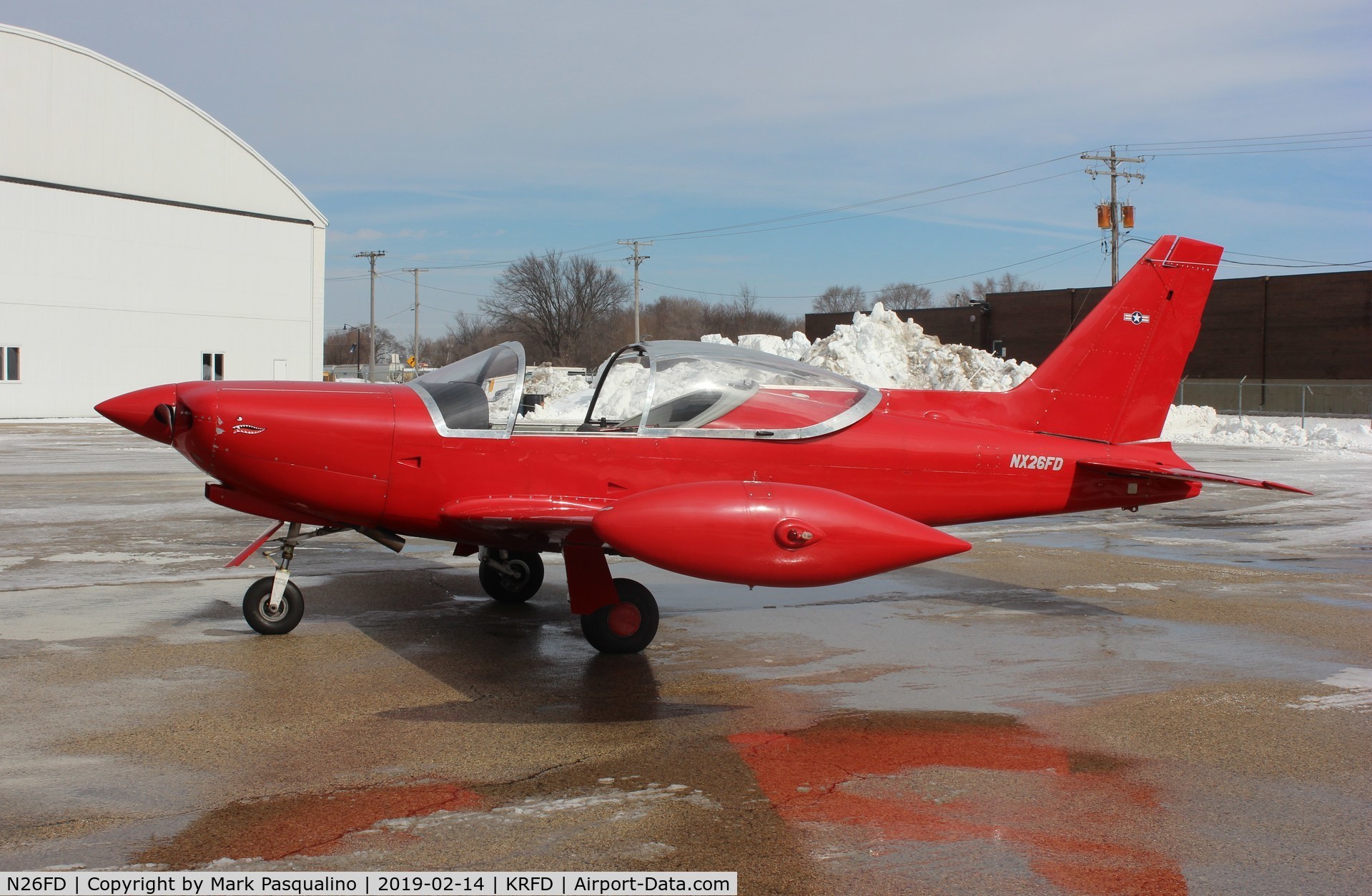 N26FD, 1978 SIAI-Marchetti SF-260 C/N 413, SIAI-Marchetti SF-260