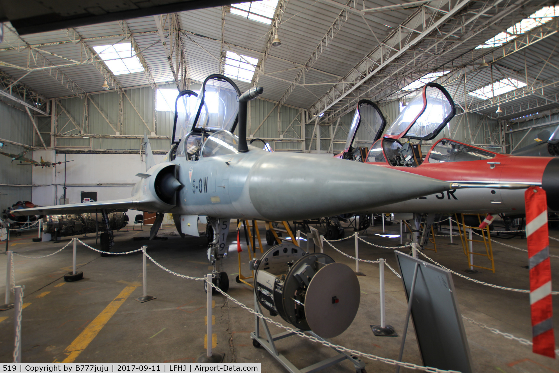 519, Dassault Mirage 2000B C/N 224, Musée de l'Aviation Clément Ader