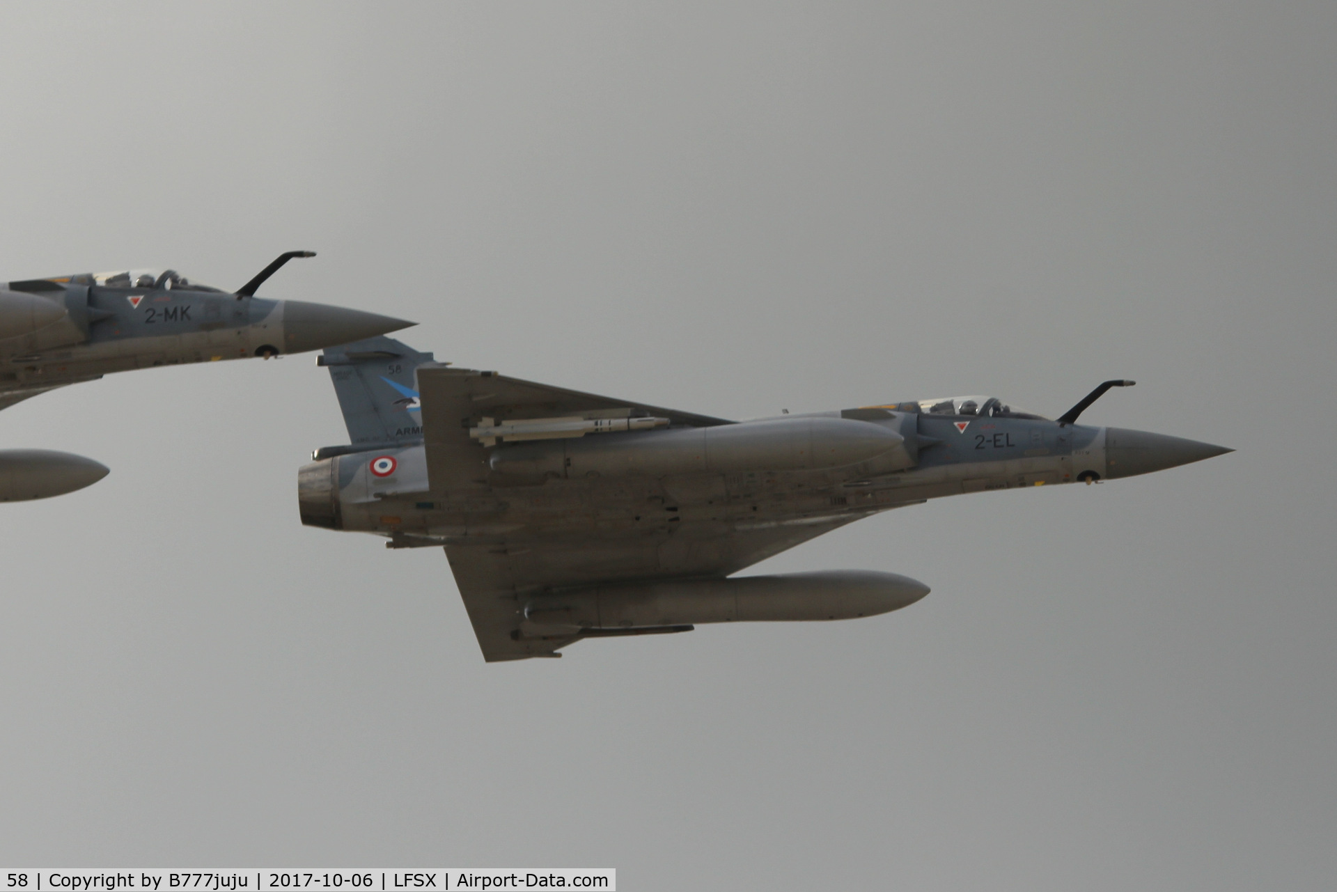 58, Dassault Mirage 2000-5F C/N 260, Centenaire de la mort du Cne Guynemer
new code 2-EL