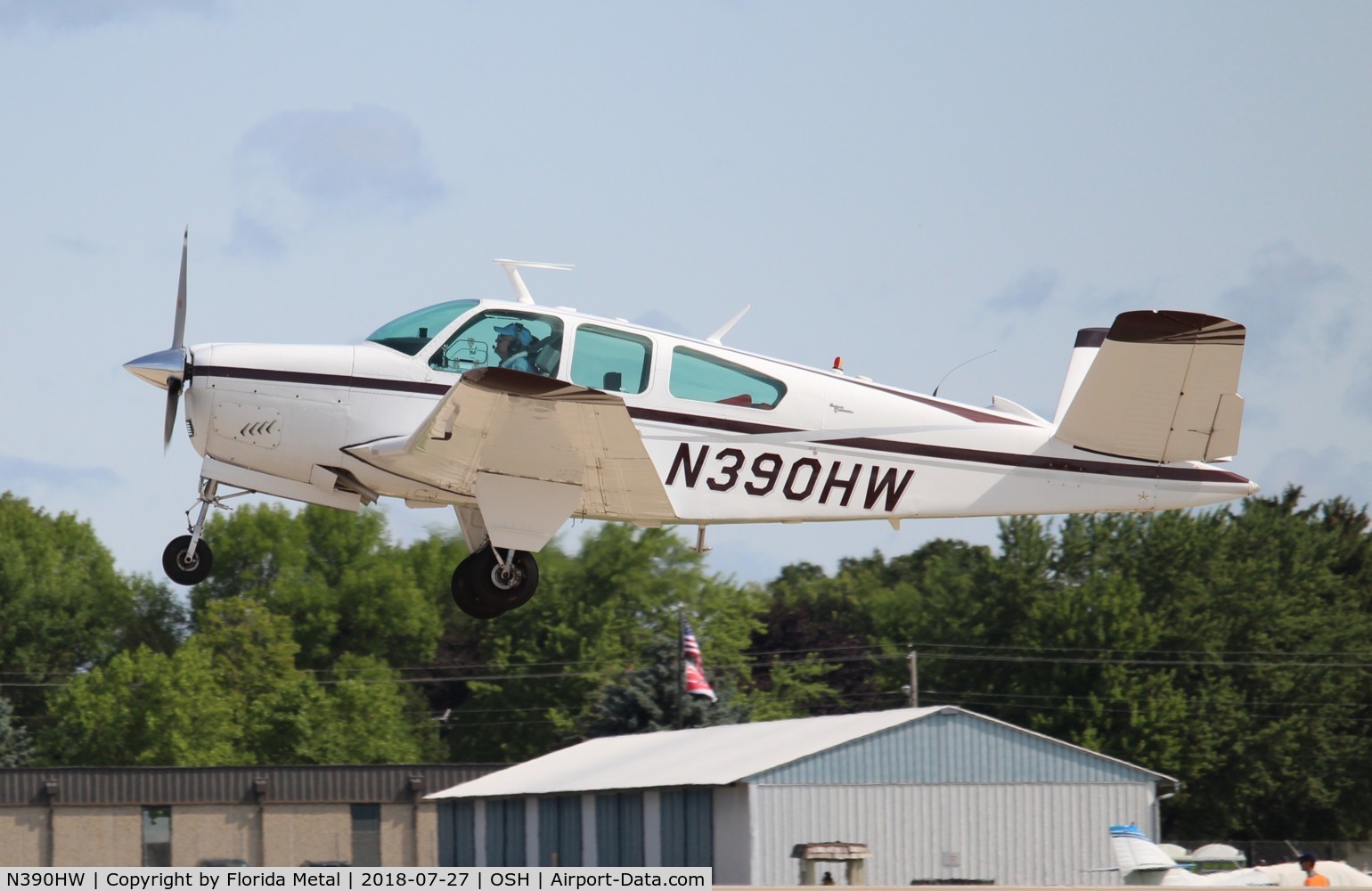 N390HW, 1967 Beech V35A Bonanza C/N D-8608, bonanza