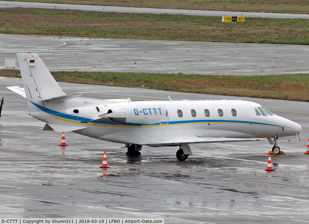 D-CTTT, 2005 Cessna 560XL Citation XLS C/N 560-5573, Parked at the General Aviation area...