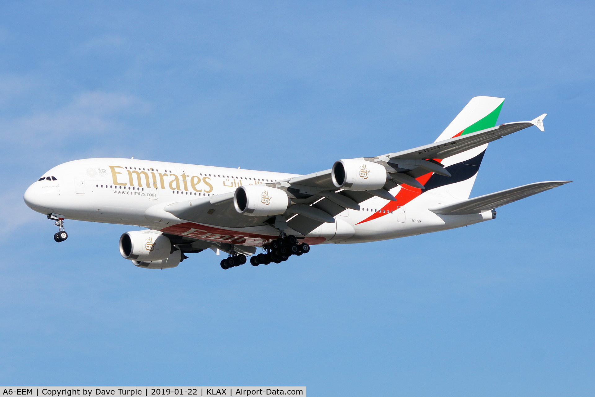 A6-EEM, 2013 Airbus A380-861 C/N 134, No comment.