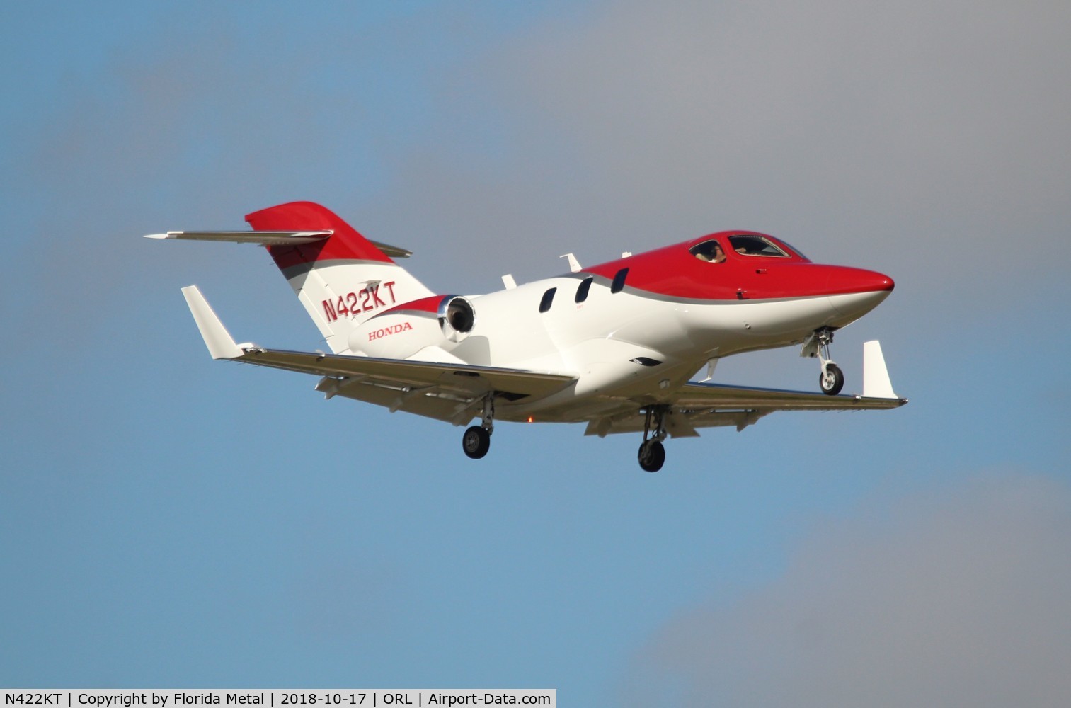 N422KT, 2017 Honda HA-420 HondaJet C/N 42000071, HA-420