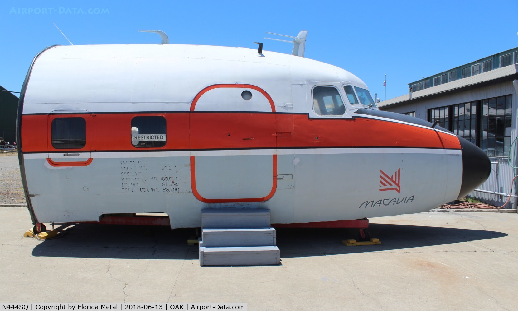 N444SQ, 1968 Douglas DC-6B C/N 45320, DC-6B
